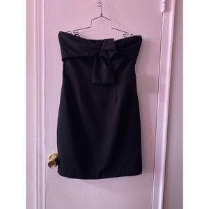 Black Tube Top Dress